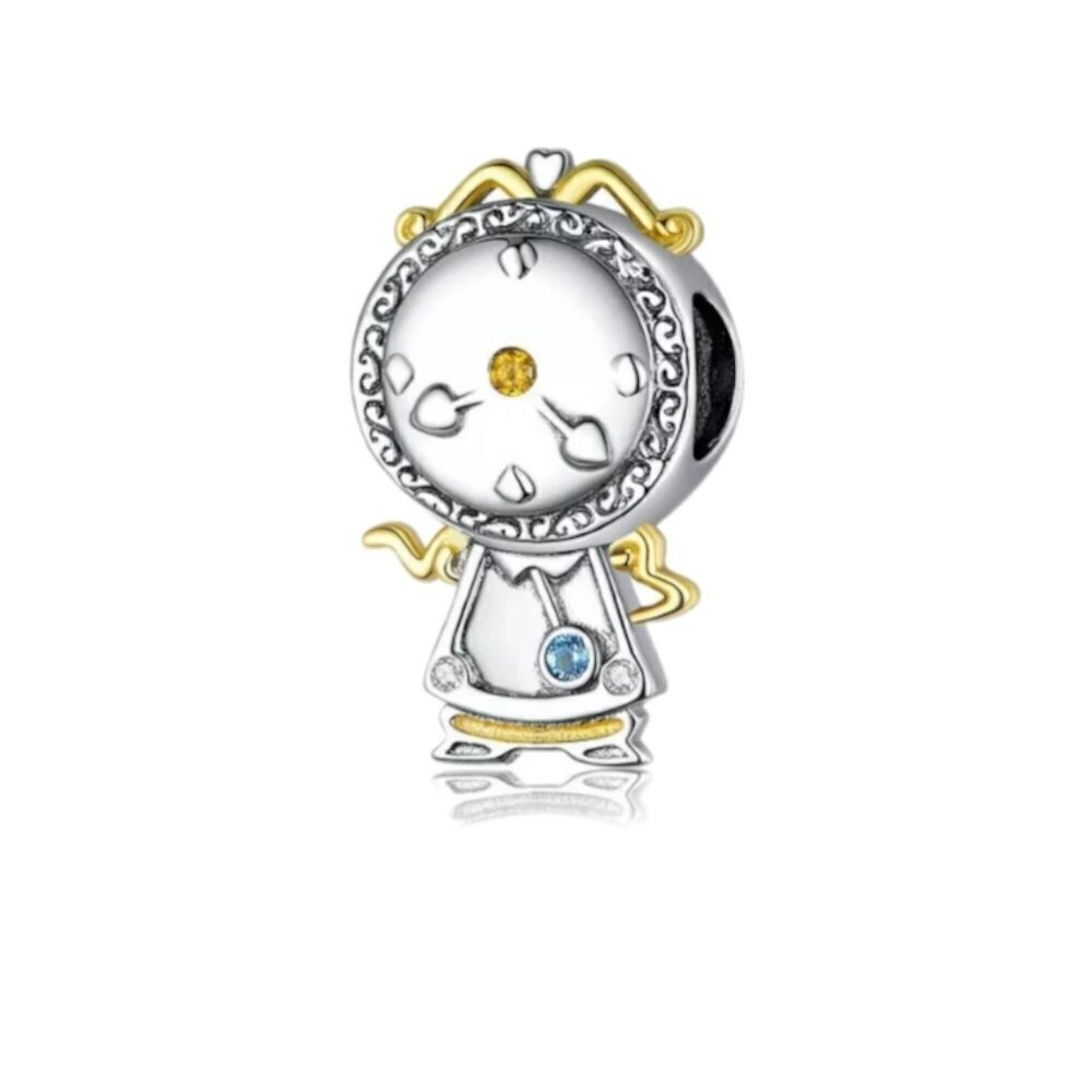 925 Sterling Silver Cogsworth Charm